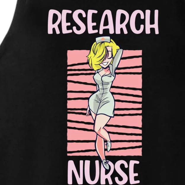 Research Nurse Sexy Attractive Nursing Funny Gift Ladies Tri-Blend Wicking Tank