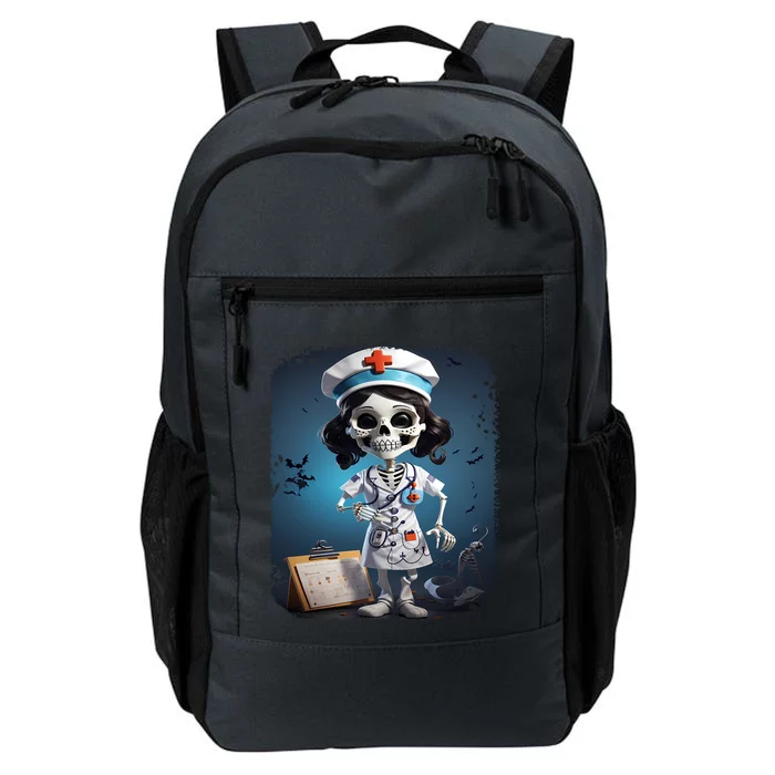 Registered Nurse Skeleton Pumpkin Aesthetic Halloween Nurses Great Gift Daily Commute Backpack