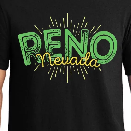 Reno Nevada Souvenir Pajama Set