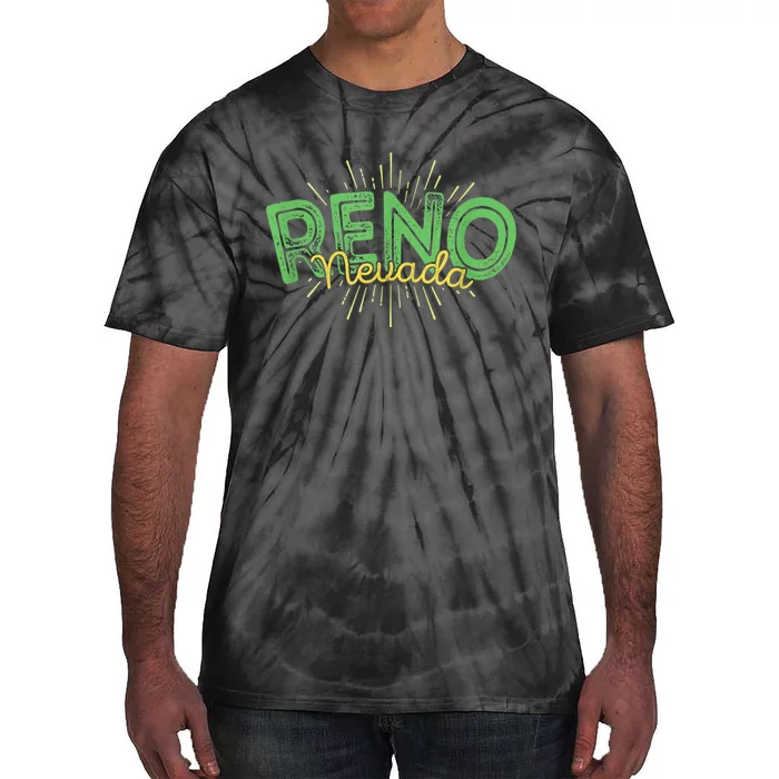 Reno Nevada Souvenir Tie-Dye T-Shirt