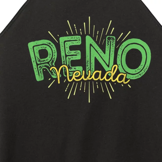 Reno Nevada Souvenir Women’s Perfect Tri Rocker Tank