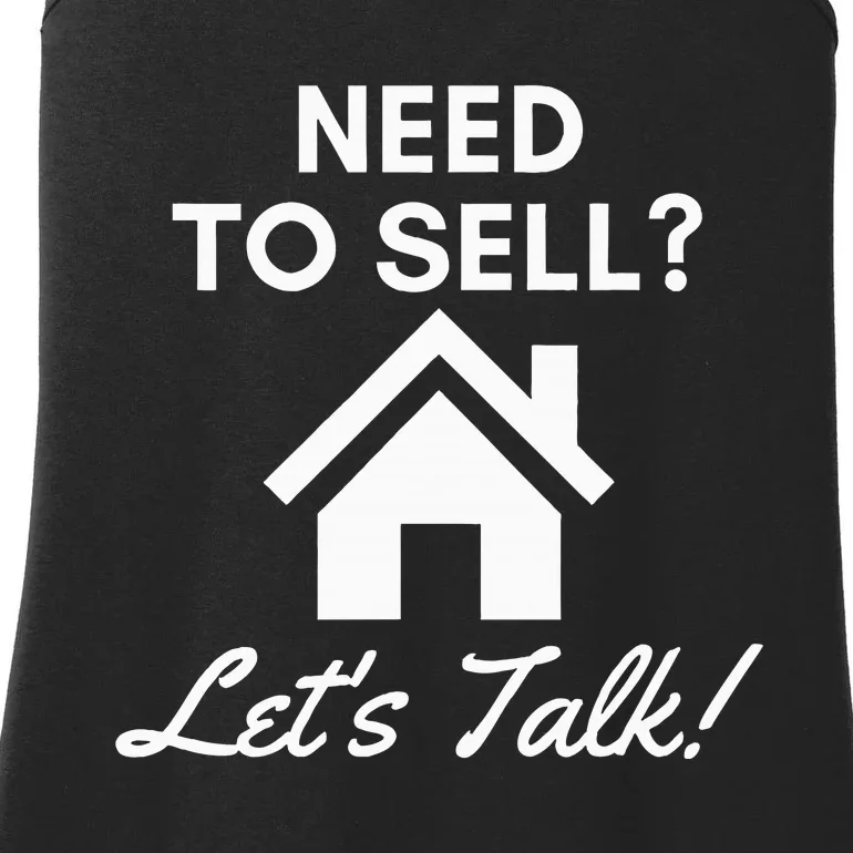 Realtor Need To Sell LetS Talk Real Estate Agent Ladies Essential Tank