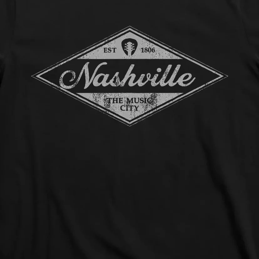 Retro Nashville Tennessee Music City T-Shirt