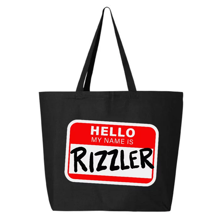 Rizzler Name Tag Rizz 25L Jumbo Tote