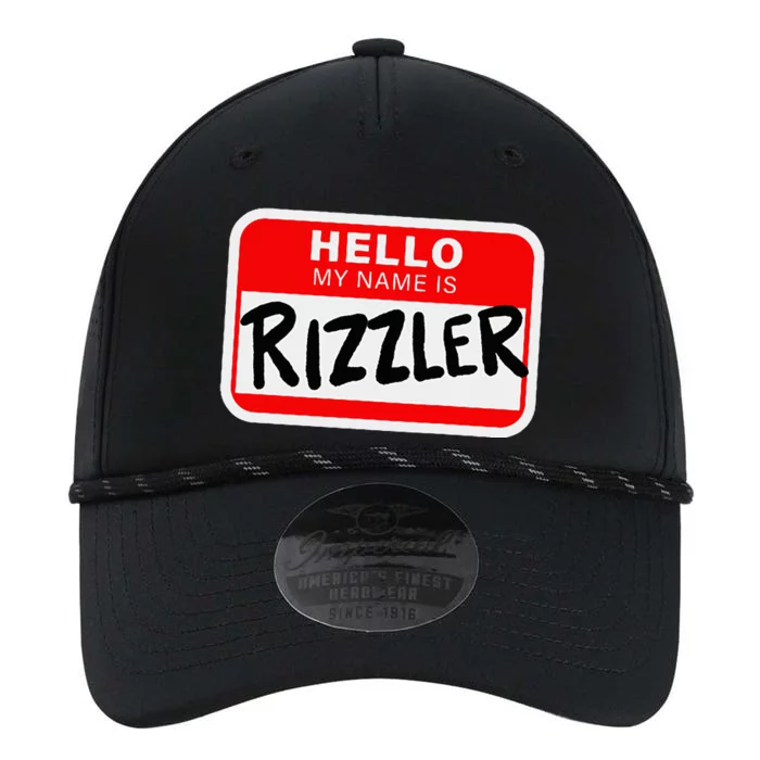 Rizzler Name Tag Rizz Performance The Dyno Cap