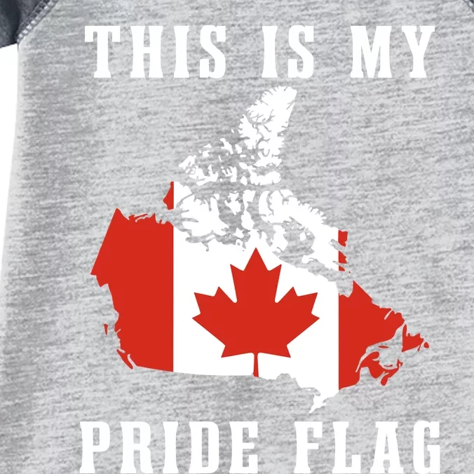 Rebel News This Is My Pride Flag Canada Infant Baby Jersey Bodysuit