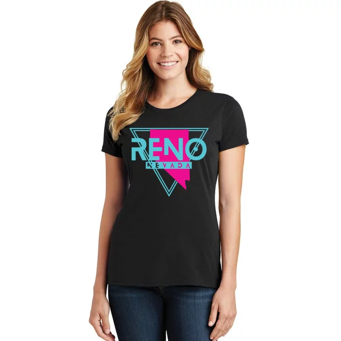 Reno Nevada T Triangle Nv Souvenirs Women's T-Shirt