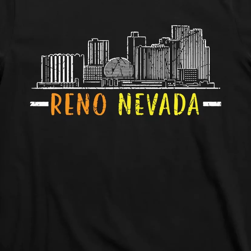 Reno Nevada Usa America Nevadians Nevadans T-Shirt