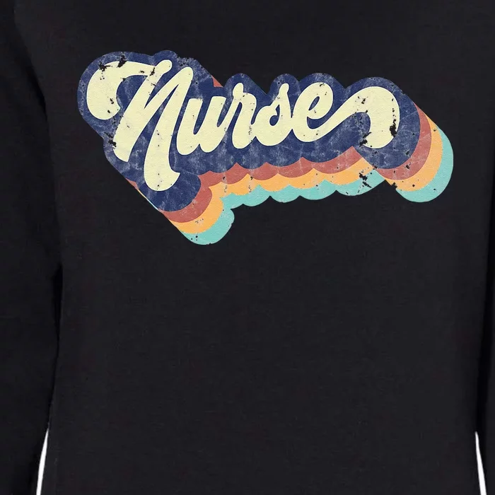 Retro Nurse Woman Wears A Nursing On Nurses Day Womens California Wash Sweatshirt