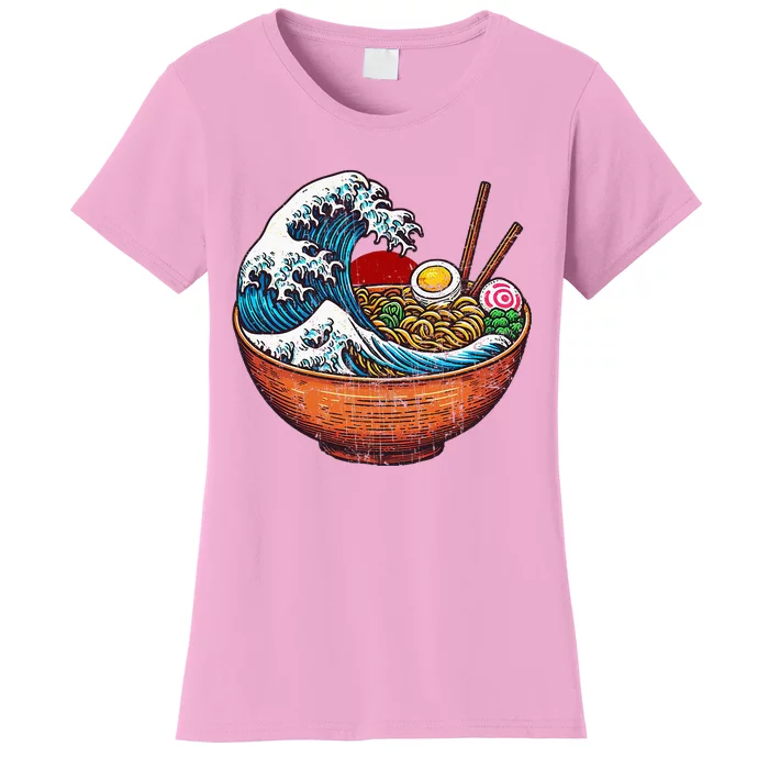 Retro Noodle Wave Japan Women's T-Shirt