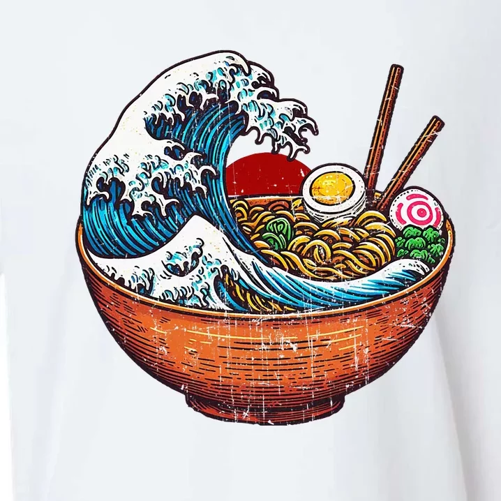 Retro Noodle Wave Japan Sueded Cloud Jersey T-Shirt