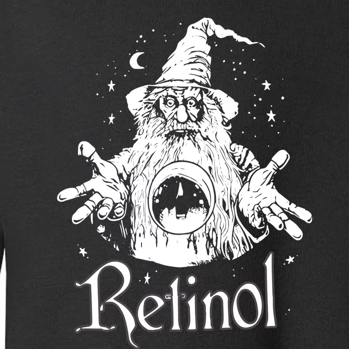 Retinol Nighttime Wizardry Toddler Sweatshirt