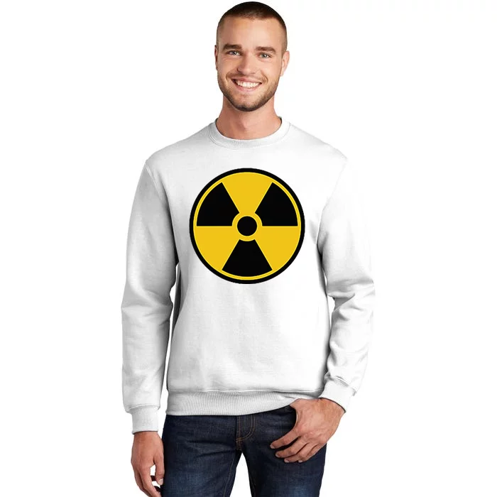 Radioactive Nuclear Warning Symbol Radiation Sign Energy Sweatshirt