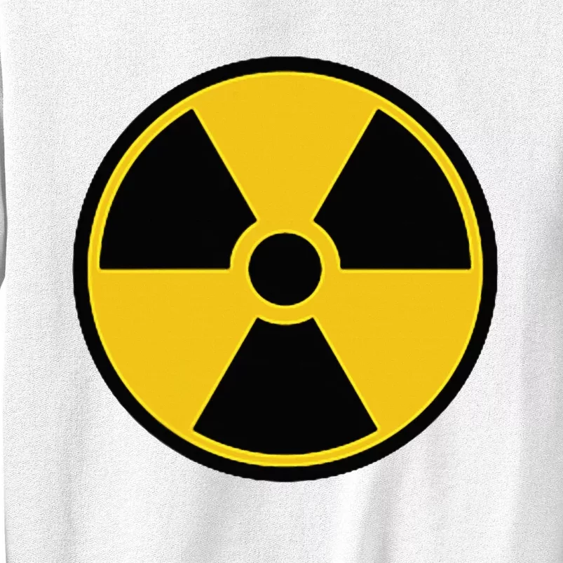 Radioactive Nuclear Warning Symbol Radiation Sign Energy Sweatshirt