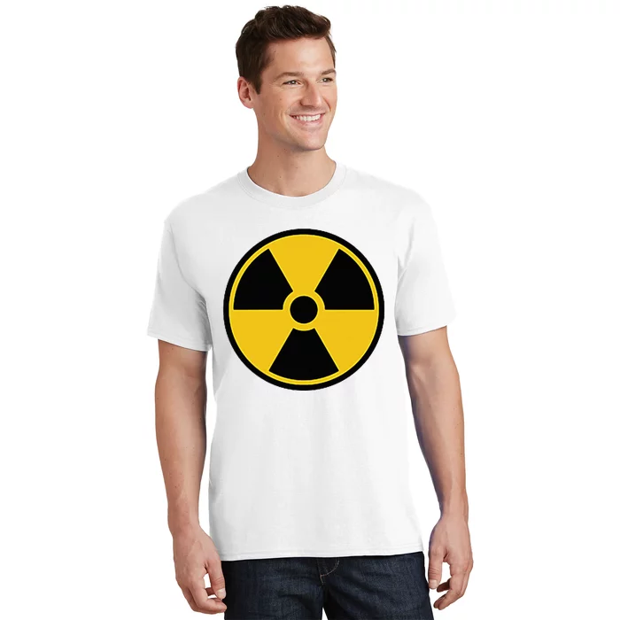 Radioactive Nuclear Warning Symbol Radiation Sign Energy T-Shirt