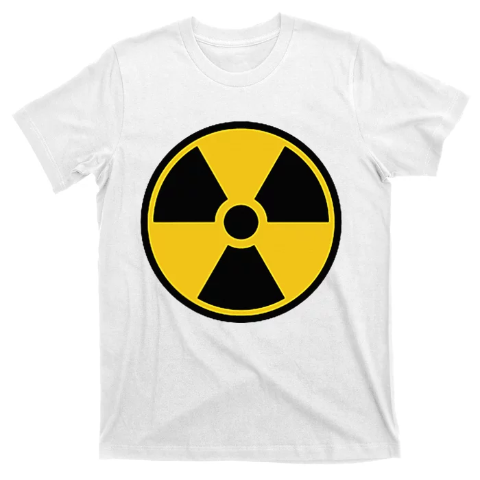 Radioactive Nuclear Warning Symbol Radiation Sign Energy T-Shirt