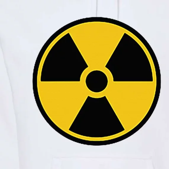 Radioactive Nuclear Warning Symbol Radiation Sign Energy Premium Hoodie