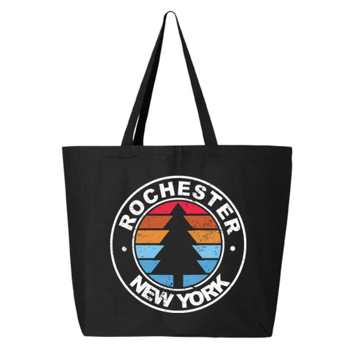 Rochester New York Ny Vintage Graphic Retro 70s Great Gift 25L Jumbo Tote