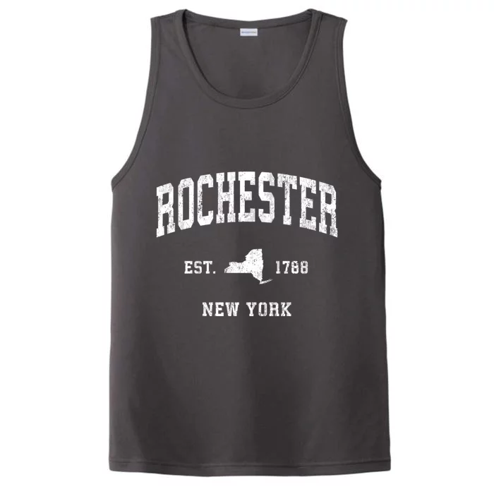 Rochester New York Ny Vintage Athletic Performance Tank