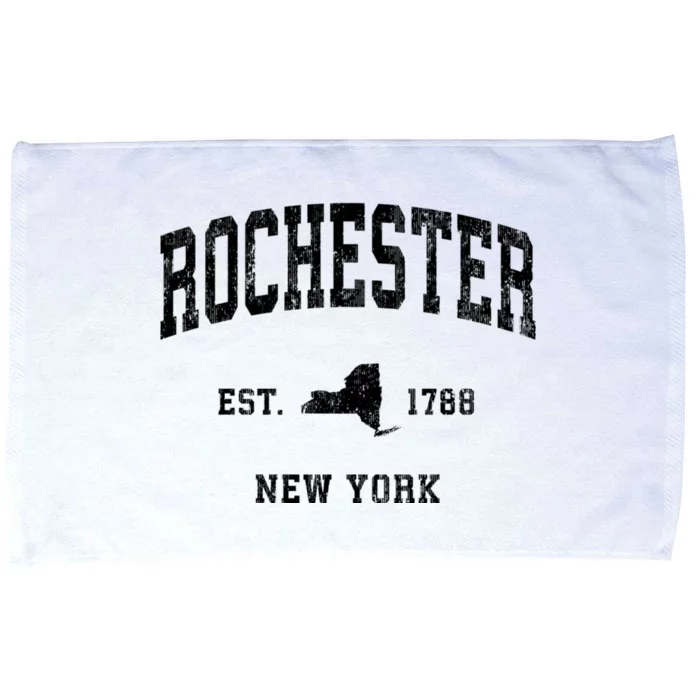 Rochester New York Ny Vintage Athletic Microfiber Hand Towel