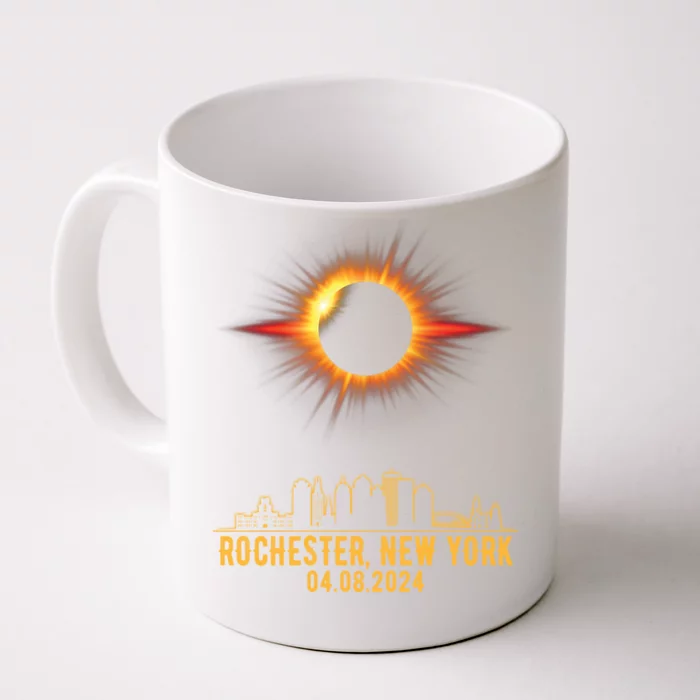 Rochester New York Total Solar Eclipse 04.08.2024 Front & Back Coffee Mug