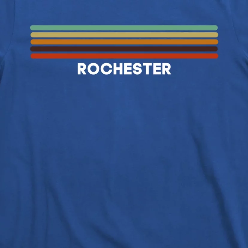 Rochester New York Ny Us Cities Of America Retro Gift T-Shirt