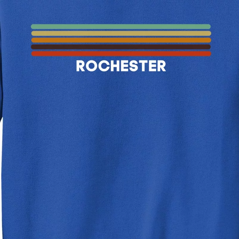 Rochester New York Ny Us Cities Of America Retro Gift Tall Sweatshirt