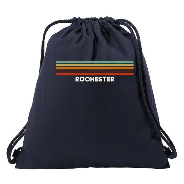 Rochester New York Ny Us Cities Of America Retro Gift Drawstring Bag