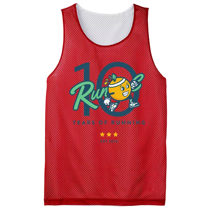 Run Oc 10 Year Anniversary Mesh Reversible Basketball Jersey Tank