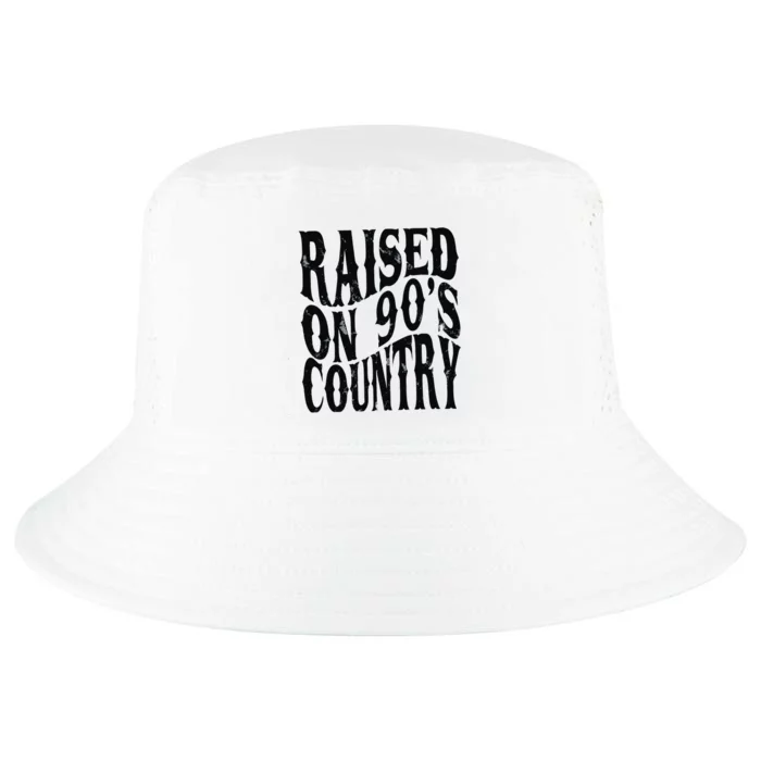 Raised On 90s Country Cool Comfort Performance Bucket Hat