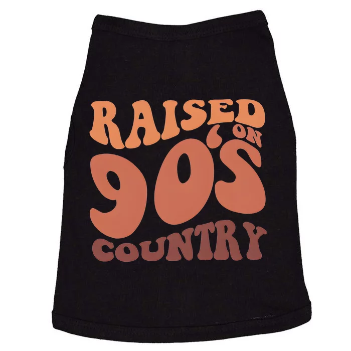 Raised On 90s Country Retro 90S Country Doggie Tank