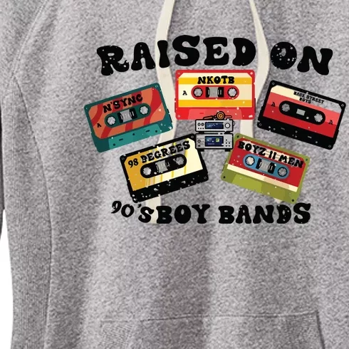 Raised On 90s Boy Bands Women's Fleece Hoodie