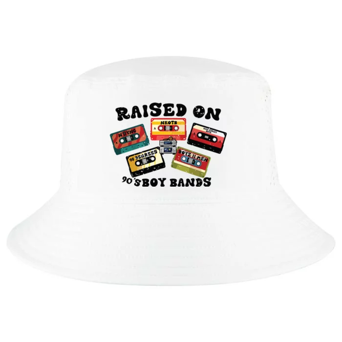 Raised On 90s Boy Bands Cool Comfort Performance Bucket Hat