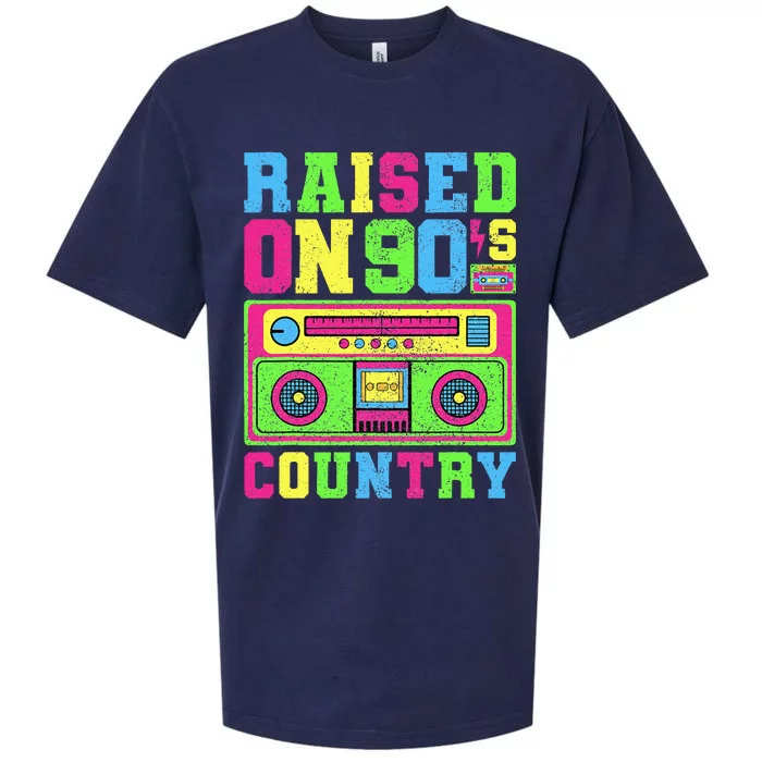 Raised On 90s Country Music  Country Concert Outfit Sueded Cloud Jersey T-Shirt