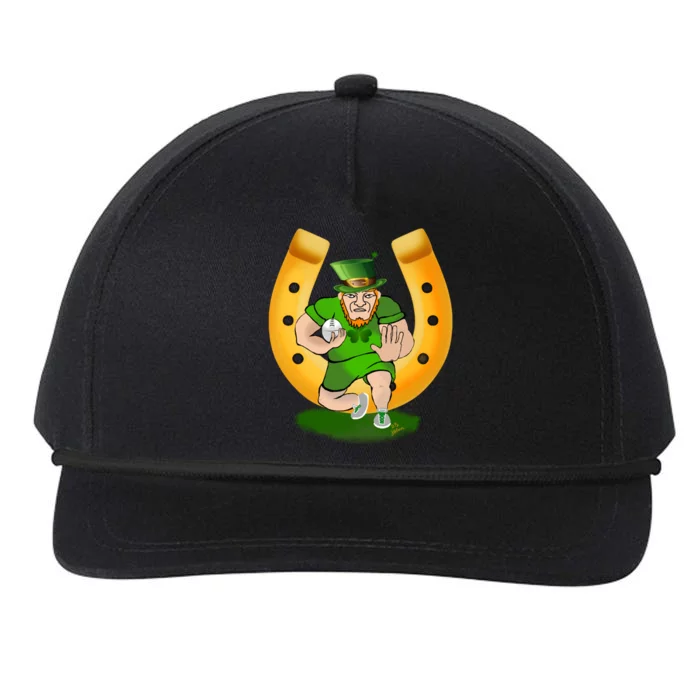 Rugby Outfit American Football Rugby Kobold St Patricks Day Gift Snapback Five-Panel Rope Hat