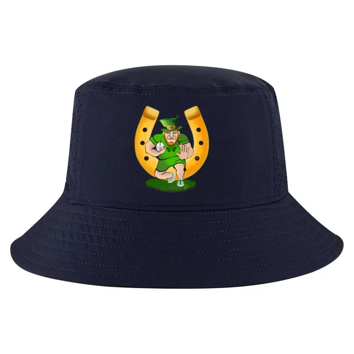 Rugby Outfit American Football Rugby Kobold St Patricks Day Cool Gift Cool Comfort Performance Bucket Hat