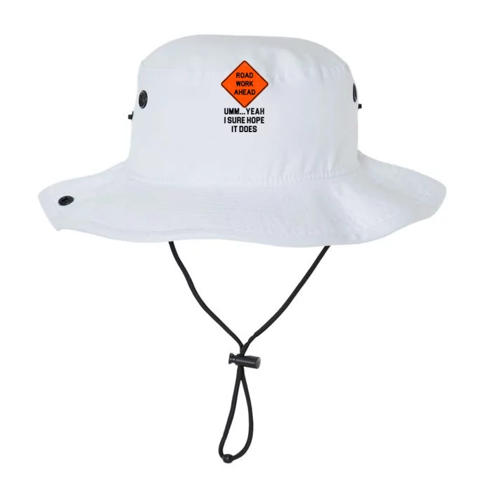 Road Work Ahead Funny Construction Legacy Cool Fit Booney Bucket Hat