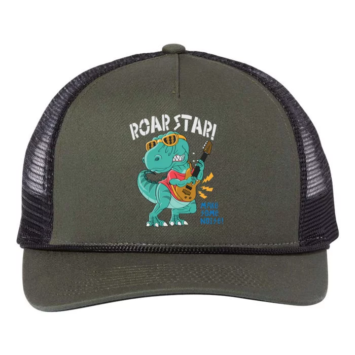 Roarstar Make Some Noise Retro Rope Trucker Hat Cap