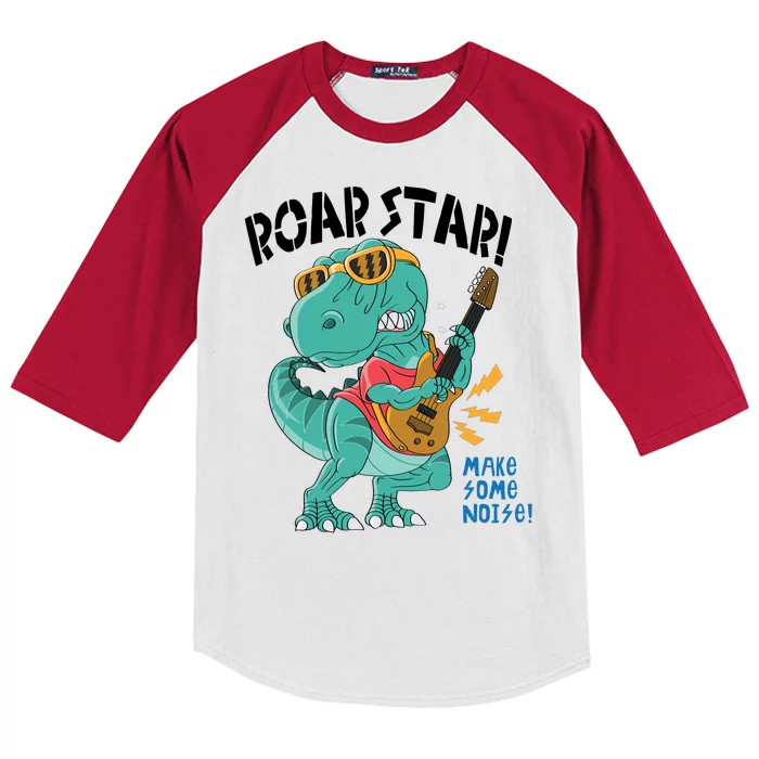 Roarstar Make Some Noise Kids Colorblock Raglan Jersey