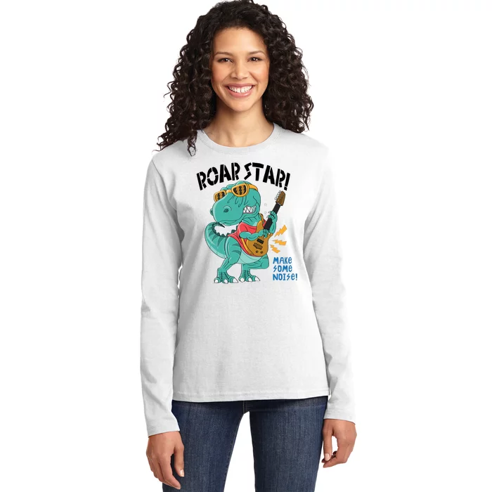 Roarstar Make Some Noise Ladies Long Sleeve Shirt