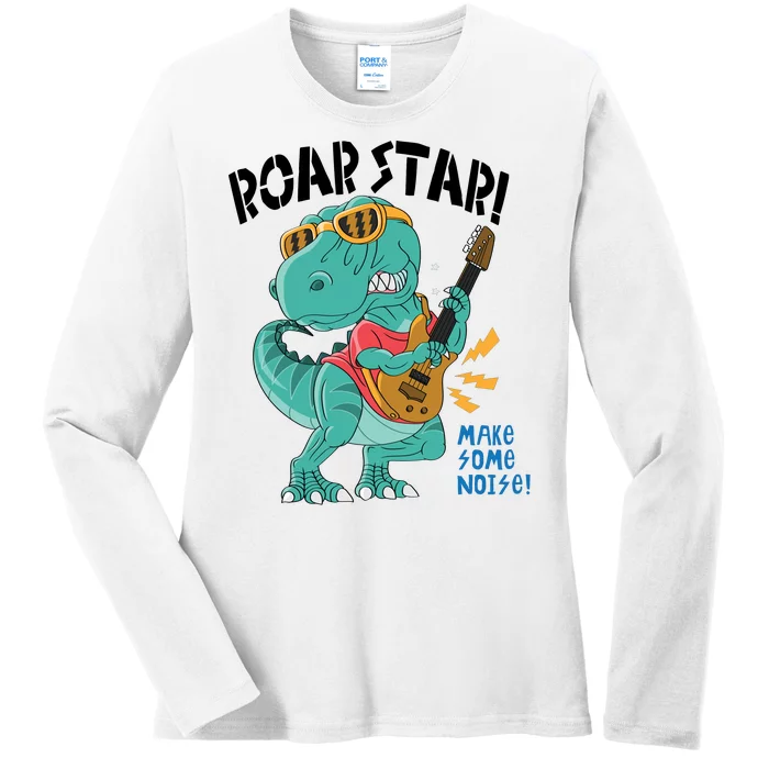 Roarstar Make Some Noise Ladies Long Sleeve Shirt