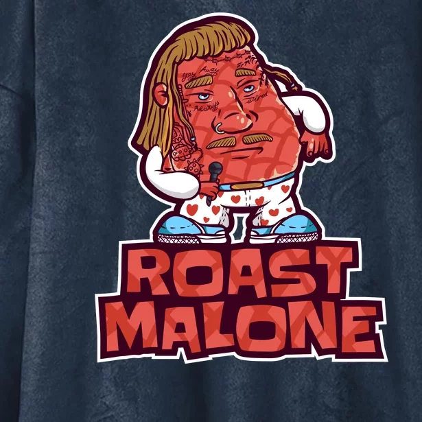 Roast Malone Hooded Wearable Blanket