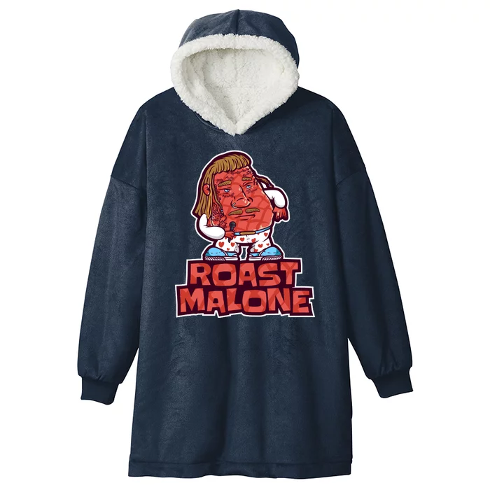 Roast Malone Hooded Wearable Blanket