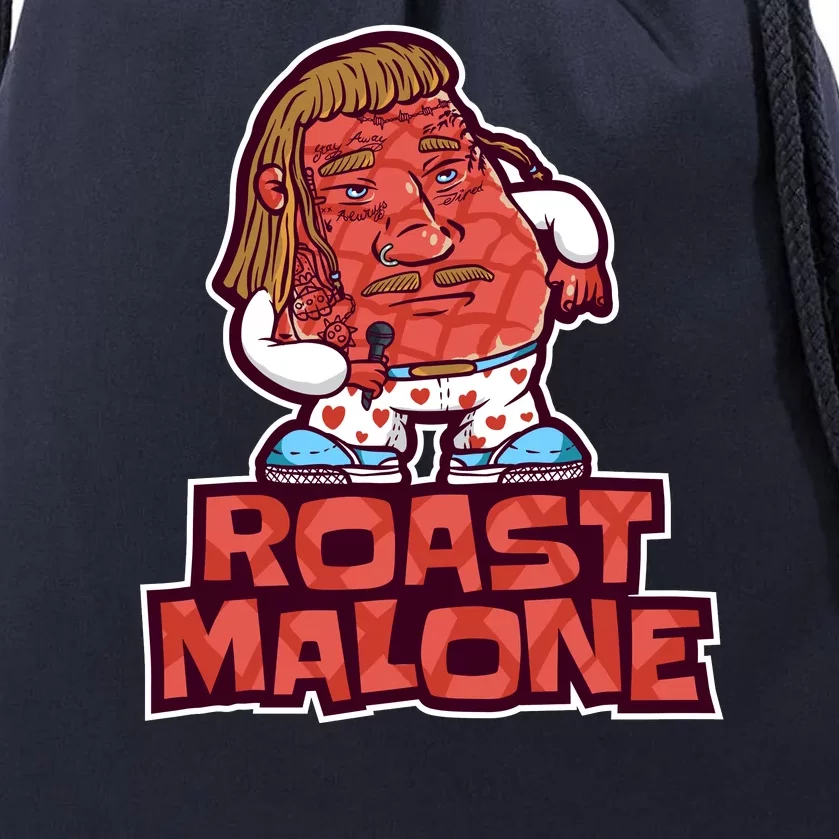 Roast Malone Drawstring Bag