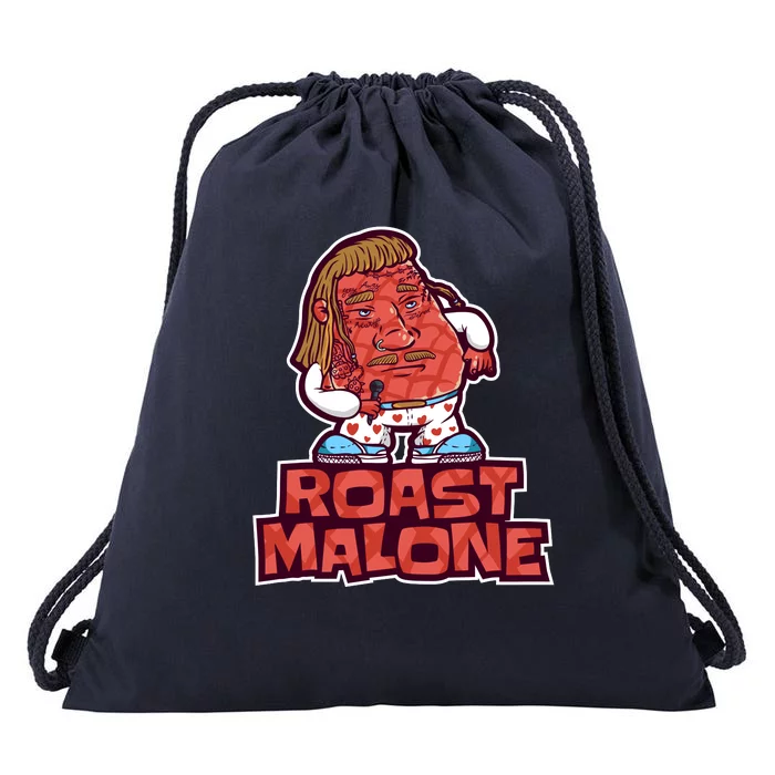 Roast Malone Drawstring Bag