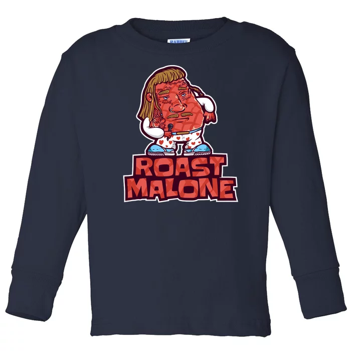 Roast Malone Toddler Long Sleeve Shirt