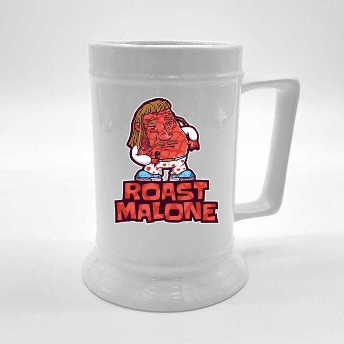 Roast Malone Front & Back Beer Stein