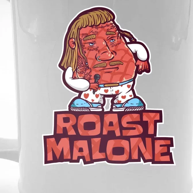 Roast Malone Front & Back Beer Stein