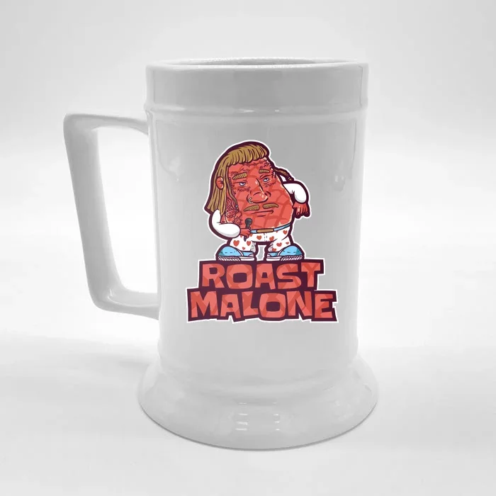 Roast Malone Front & Back Beer Stein