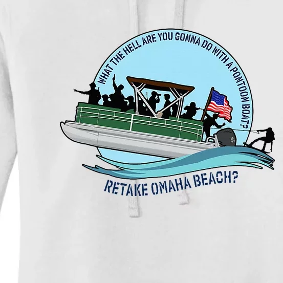 Retake Omaha Beach Women's Pullover Hoodie